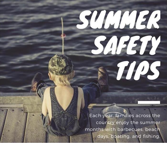 Safety Tips with a child fishing of the dock. 